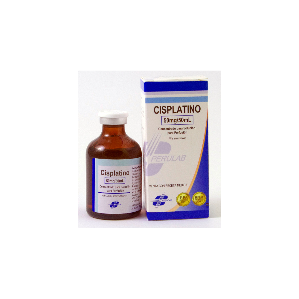 Cisplatino 50mg/50ml Concentración para Solución