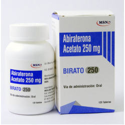 Acetato de abiraterona 250 mg (BIRATO 250 MG)