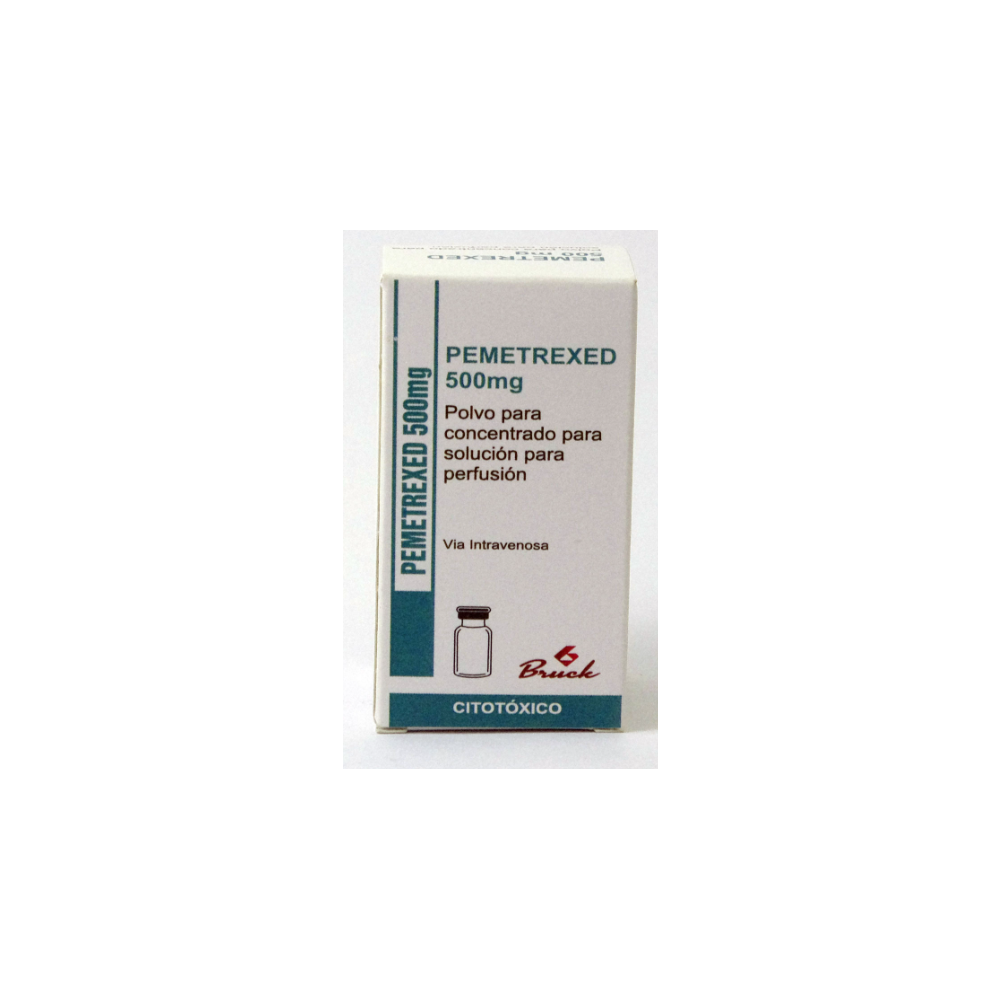 Pemetrexel 500 mg polvo liofilizado para solución inyectable