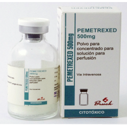 Pemetrexel 500 mg polvo liofilizado para solución inyectable