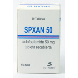 SPXAN 50, Ciclofosfamida 50mg, tableta recubierta