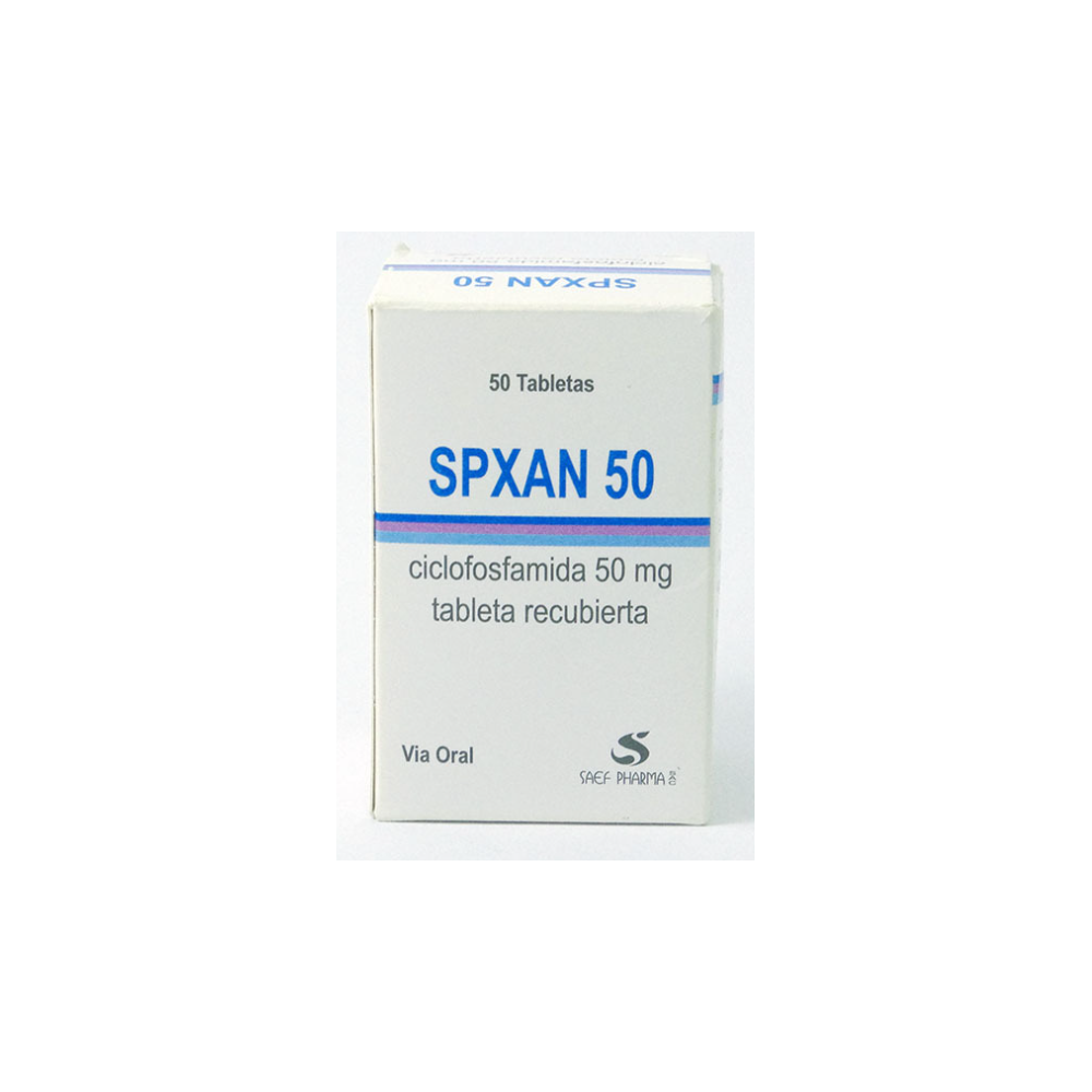 SPXAN 50, Ciclofosfamida 50mg, tableta recubierta