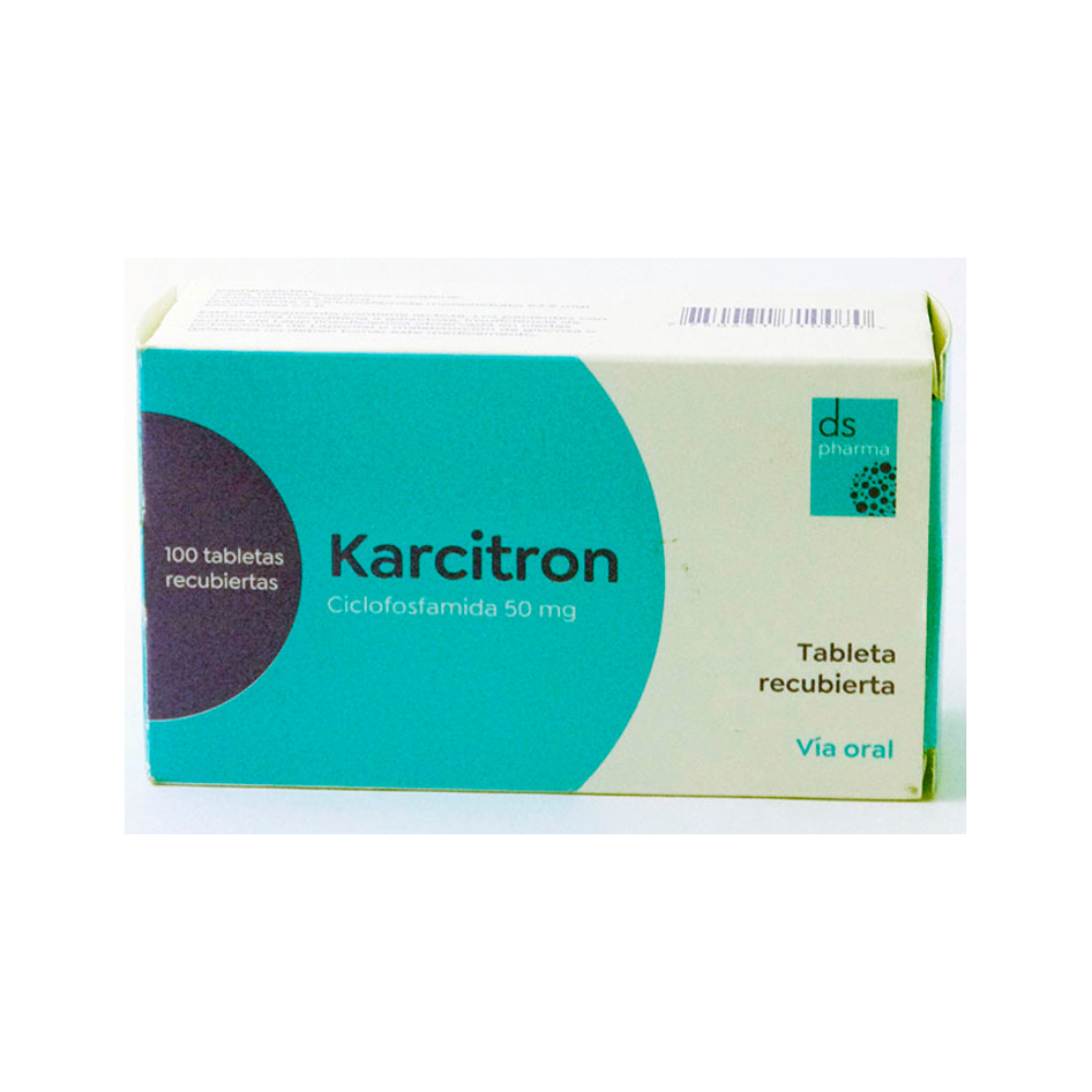 KARCITRON, Ciclofosfamida 50 mg, Tableta recubierta