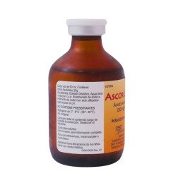 ASCOR L 500 /Acido Ascórbico 500mg/mL, solución inyectable