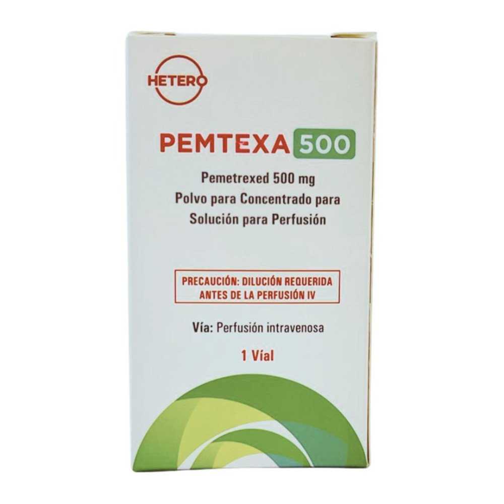 PEMTEXA 500 Pemetrexed 500 mg Polvo para Concentrado para solución par