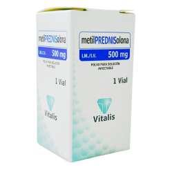 Metilprednisolona 500mg Polvo para solución inyectable