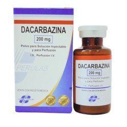 Dacarbazina 200mg, Polvo para Solución Inyectable y perfusión