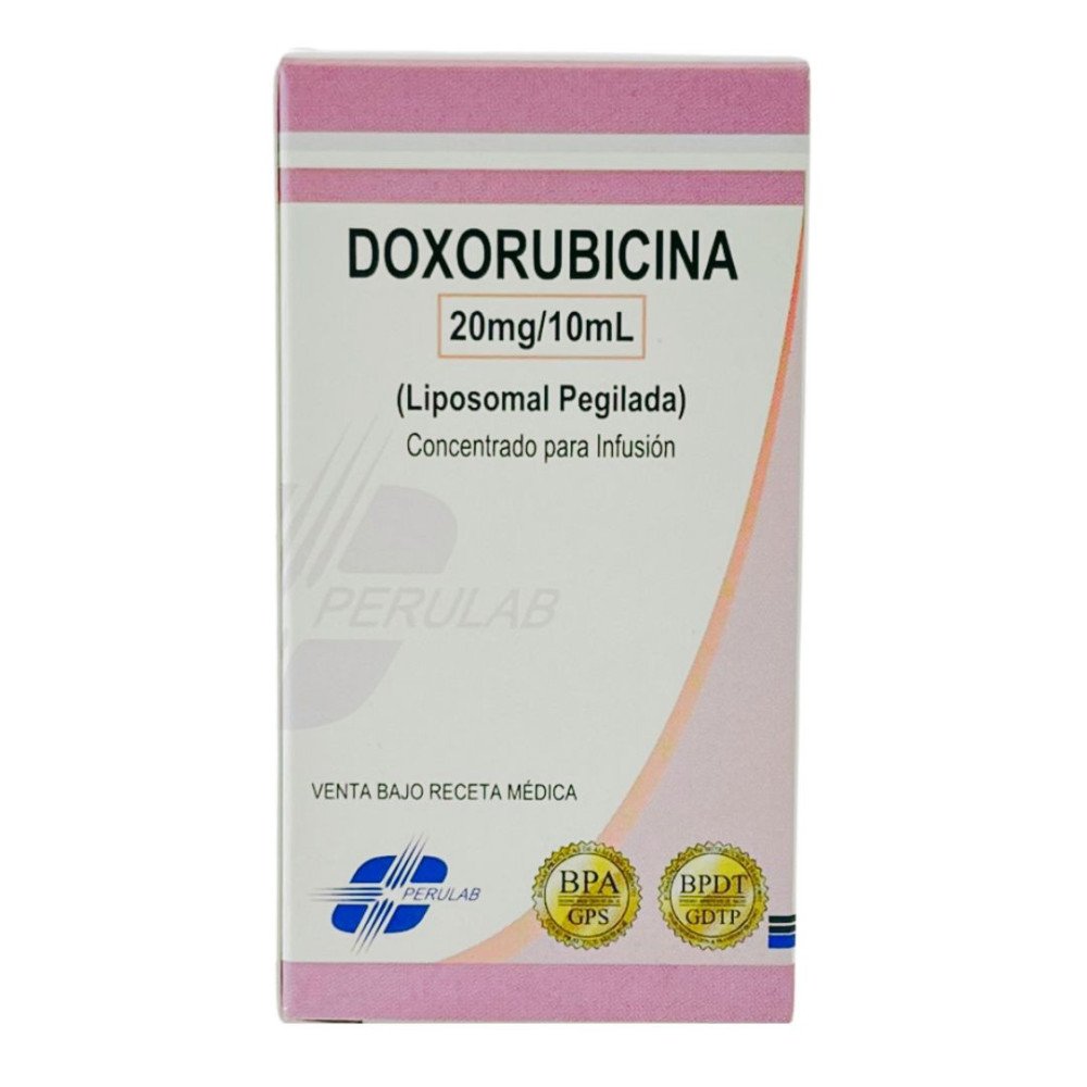 DOXORUBICINA 20mg/10mL (Liposomal Pegilada) Concentrado para Infusión