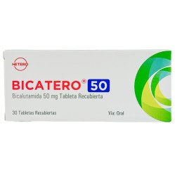 BICATERO 50 Bicalutamida 50mg Tableta Recubierta