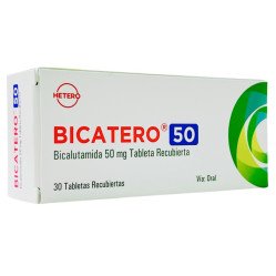 BICATERO 50 Bicalutamida 50mg Tableta Recubierta