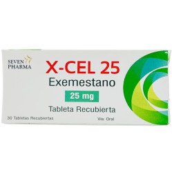 X-CEL 25 Exemestano 25mg Tableta Recubierta