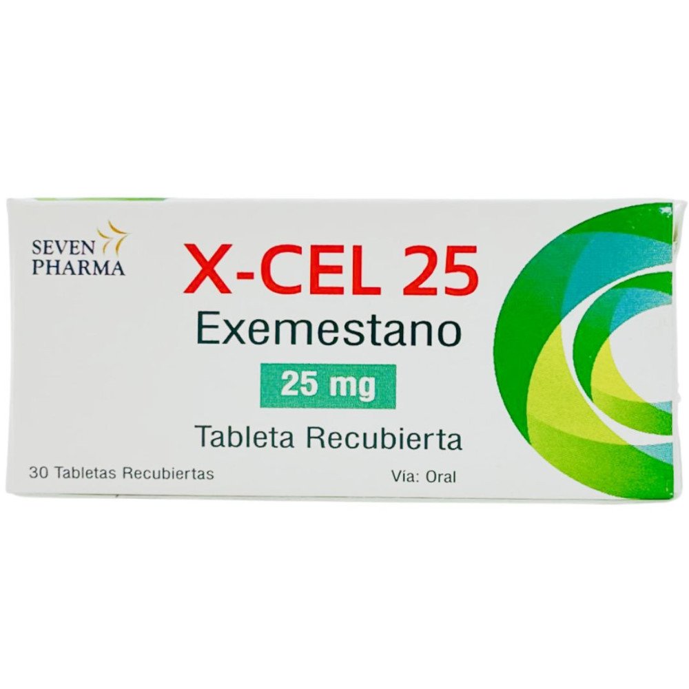 X-CEL 25 Exemestano 25mg Tableta Recubierta