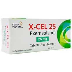 X-CEL 25 Exemestano 25mg Tableta Recubierta