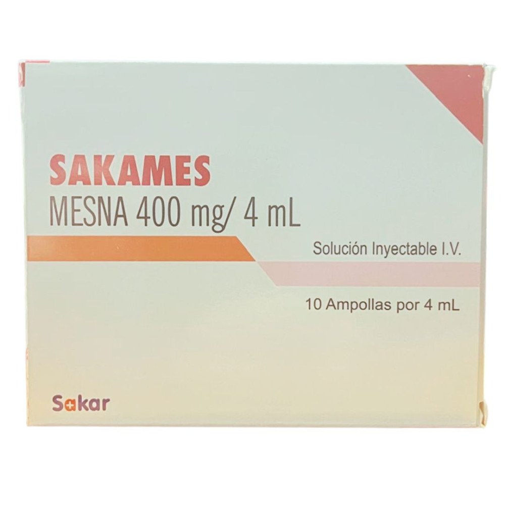 SAKAMES, MESNA 400 mg/ 4 mL