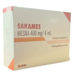 SAKAMES, MESNA 400 mg/ 4 mL