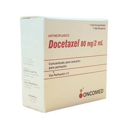 Docetaxel 80 mg/2 mL concentrado para solución para perfusión