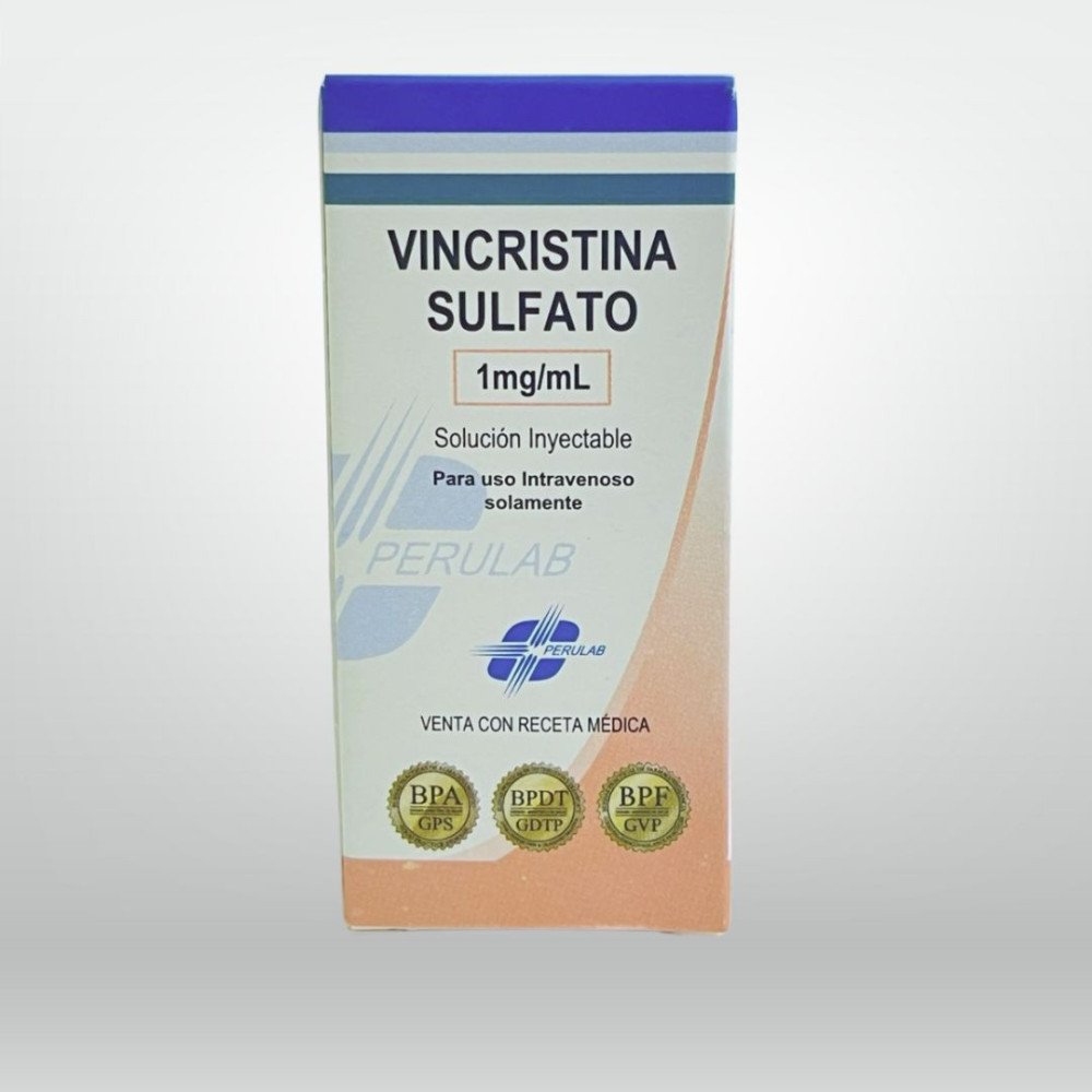 VINCRISTINA SULFATO 1mg/mL Solución Inyectable