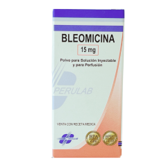 BLEOMICINA 15 mg. Polvo para solución inyectable y para perfusión