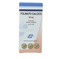 FOLINATO CALCICO 50 mg Polvo para Solución Inyectable