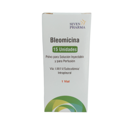 Bleomicina, Polvo para solución inyectable y para perfusión