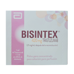 BISINTEX 420 mg TRASTUZUMAB (21mg/mL después de la reconstitución) Pol