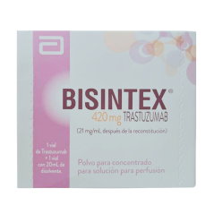 BISINTEX 420 mg TRASTUZUMAB (21mg/mL después de la reconstitución) Pol
