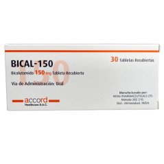 Bical -150  Bicalutamida 150mg Tableta Recubierta