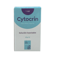 Cytocrin    Vincristina 1mg/mL Solución inyectable