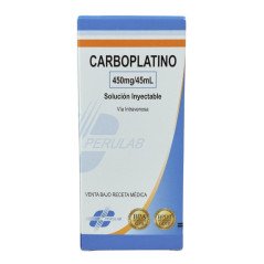 CARBOPLATINO 450mg/45mL Solución inyectable
