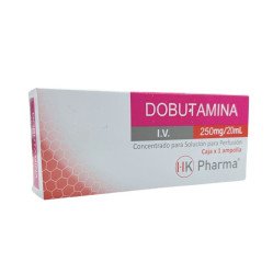 DOBUTAMINA 250 mg / 20mL Concentrado para Solución para Perfusión