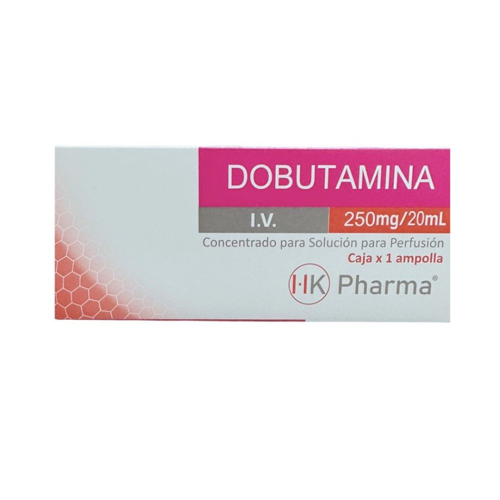 DOBUTAMINA 250 mg/20mL Concentrado para Solución para Perfusión