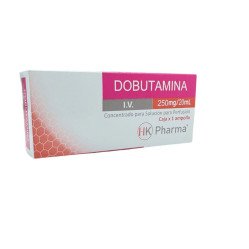 DOBUTAMINA 250 mg/20mL Concentrado para Solución para Perfusión