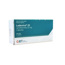Ladevina 25 Lenalidomida 25 mg Cápsulas