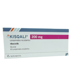 KISQALI 200 mg comprimidos recubiertos contiene 200 mg de ribociclib