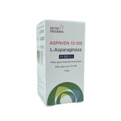 ASPAVEN 10 000 L - ASPARAGINASA 10.000 U.I. Polvo para solución Inyect