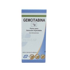 Gemcitabina 200mg,  Polvo para Solución Inyectable Vía Intravenosa
