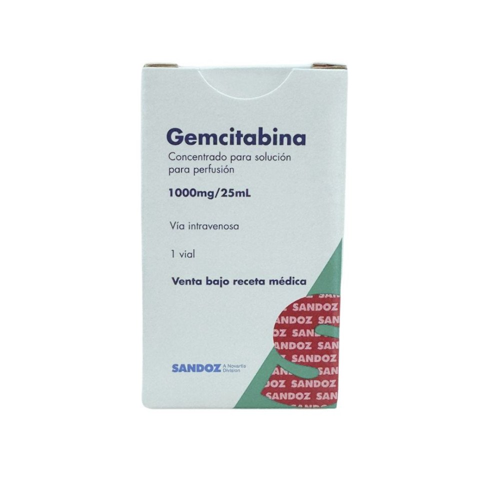 Gemcitabina Concentrado para solución para perfusión 1000mg/25mL