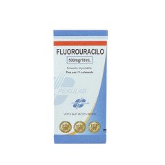 FLUOROURACILO 500 mg/10mL Solución inyectable para uso I.V. solamente