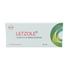 LETZOLE, Letrozol 2.5mg Tabletas recubiertas