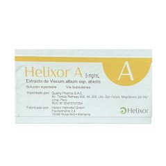 Helixor A 5mg/mL Extracto de Viscum album ssp. abietis