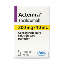 Actemra Tocilizumab 200mg/10mL Concentrado para solución para perfusió