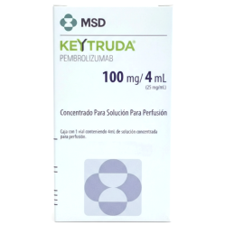 KEYTRUDA, PEMBROLIZUMAB  100 mg/4mL (25mg/mL)