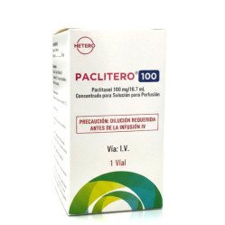 PACLITERO 100 Paclitaxel 100 mg/16.7 mL Concentrado para Solución para