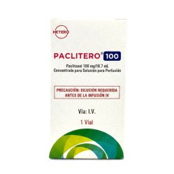 PACLITERO 100 Paclitaxel 100 mg/16.7 mL Concentrado para Solución para