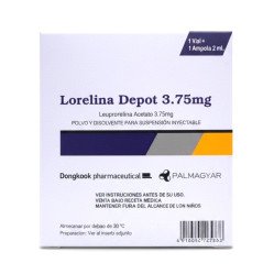 Lorelina Depot 3.75mg Leuprolelina Acetato 3.75mg Polvo y disolvente p
