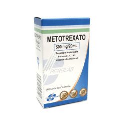 METOTREXATO 500 mg/20 mL Solución Inyectable