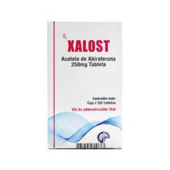 XALOST 250 mg ACETATO DE ABIRATERONA 250 mg Tableta