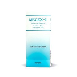 MEGEX-I 200 mg/5 mL Acetato de Megestrol 200mg/5mL Suspensión Oral