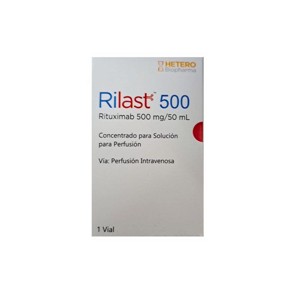 RILAST 500 500 mg/50 ml Concentr. para sol. para perfus. (Rituximab) RILAST 500 500 mg/50 ml Concentr. para sol. para perfus. (Rituximab)