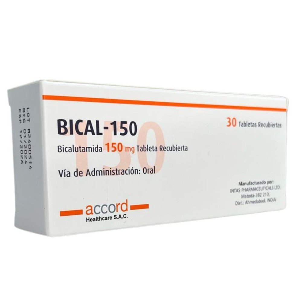 Bical -150 Bicalutamida 150mg Tableta Recubierta